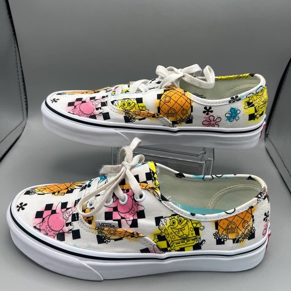 Vans Spongebob sneaker Airbrush men's shoes size mn-6.0,  wmn-7.5 - Picture 3 of 8